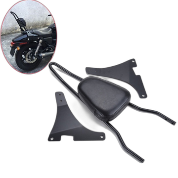 Motorfiets Sissy Bar Rugsteun, Duurzame Stalen Constructie, Comfortabele Bekleding, Eenvoudige Installatie