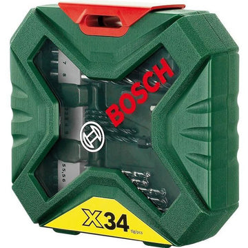 BOSCH Box X-Line 34 stuks boren & schroeven