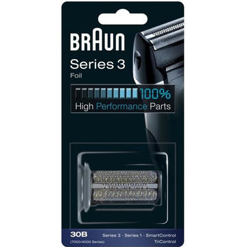 Braun 30B Zwarte Vervangingsonderdeel Compatibel met Series 3 Scheerapparaten
