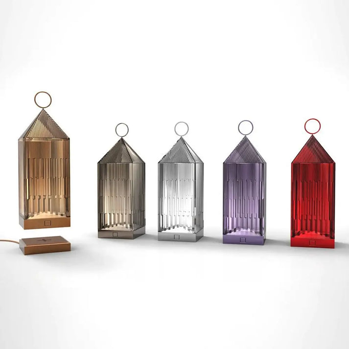 GlanzAura Kristalllampe | Kabellos & Dimmbar | Tragbares Lichtobjekt | Warmweiß 6