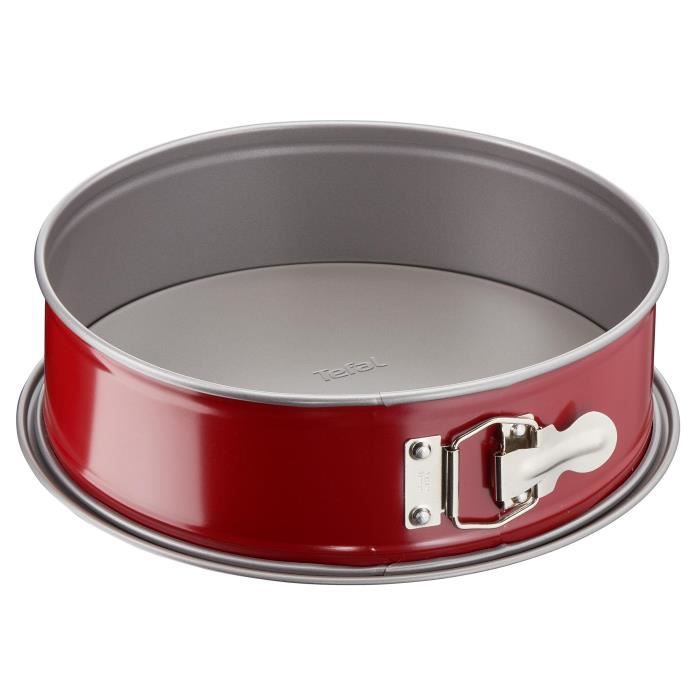 TEFAL Delibake scharnierbak - Ø 25 cm - Rood en grijs