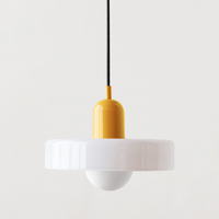 KristallLicht™ metal-glass pendant light 24