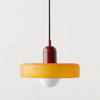 KristallLicht™ metal-glass pendant light 9