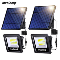 LumiMax Solar LED Strahler Set | 1200 Lumen | 2er Set | Wetterfest & Flexibel 0