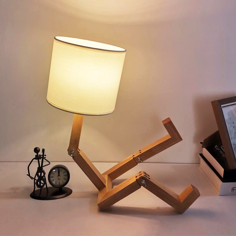 Stickman™ - Wooden Stickman Woden Lamp 5