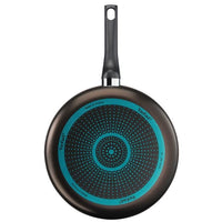 Tefal B5543202 Easy Cook & Clean Sauteuse 24 cm met deksel, anti-aanbak, geschikt voor alle warmtebronnen behalve inductie, gemaakt in Frankrijk