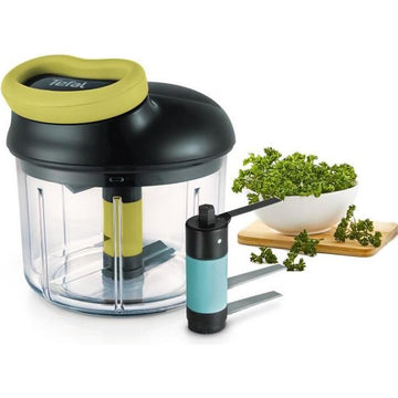 TEFAL Kit 5 seconden hakker + puree mes - 900 ml