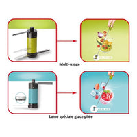 TEFAL Kit 5 seconden hakker + puree mes - 900 ml