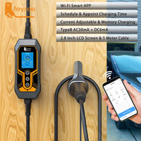 Draagbare EV-lader, 11KW Snelladen, Wi-Fi Connectiviteit