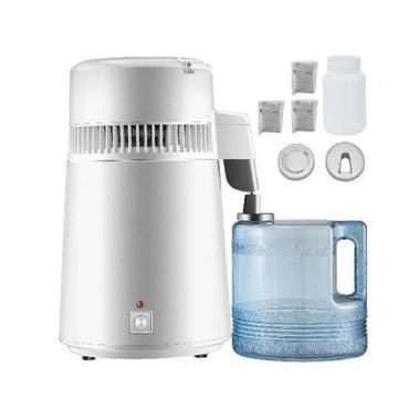 Gedestilleerd Watermachine, 4L Capaciteit, 750W Vermogen, Roestvrij staal