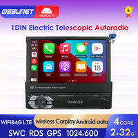 Android autoradio speler, 1din, Carplay RDS