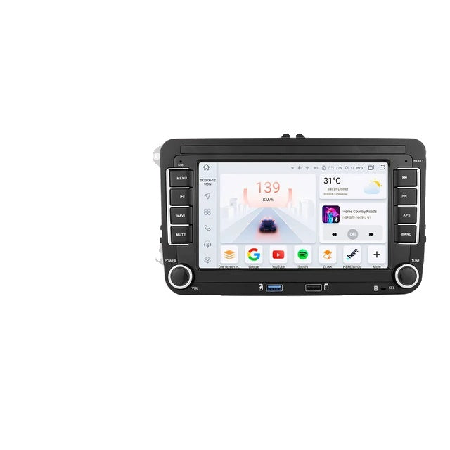 Android Auto Radio, VW POLO GOLF 5 6 Plus PASSAT B6 JETTA TIGUAN TOURAN SHARAN SCIROCCO Caddy Vento, bilspel Audio Auto Stereo