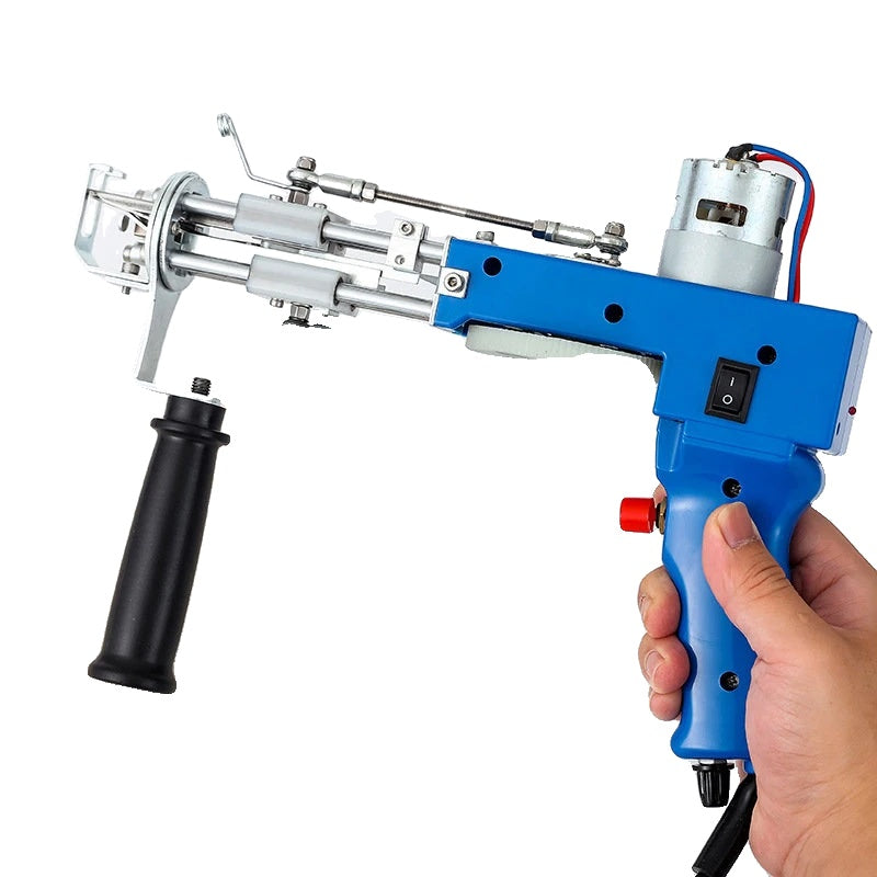 Elektrische Tapijt Tufting Gun, DIY Tapijt Maken, 2 in 1 Functionaliteit, Verstelbare Voltage