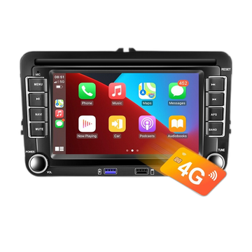 Radio auto Android cu GPS, ecran de 7 inch, compatibil cu VW/Volkswagen.