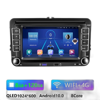 Android bilradio GPS, 7-tums display, kompatibel med VW/Volkswagen