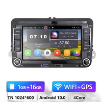 Android bilradio GPS, 7-tums display, kompatibel med VW/Volkswagen