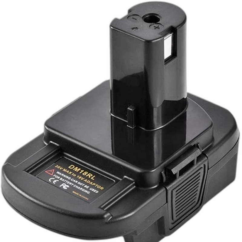 RYOBI 18V Battery Converter Adapter - Dewalt/Milwaukee 20V Li-Ion Con