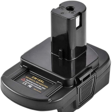 RYOBI 18-V-Batterie-Konverter-Adapter – Dewalt/Milwaukee 20 V Li-Ion-Konverter