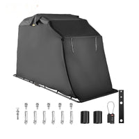 Motorcycle Shelter, Retractable Design, Waterproof & UV Protected