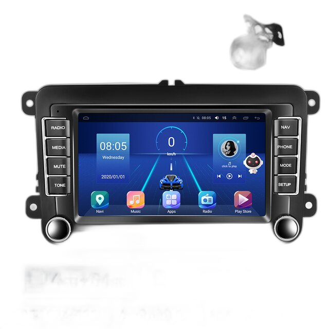 Auto Radio GPS, 7 Multimedia Speler, RDS Carplay