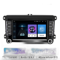 Auton radio GPS, 7 tuuman multimediasoitin, RDS Carplay