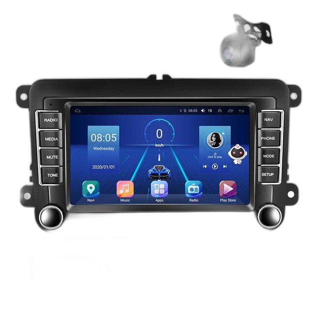 Auto-Radio GPS, 7 Multimedia-Player, RDS Carplay