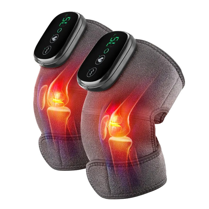 Knie Massage Brace, Elektrische Verwarming, Pijnverlichting