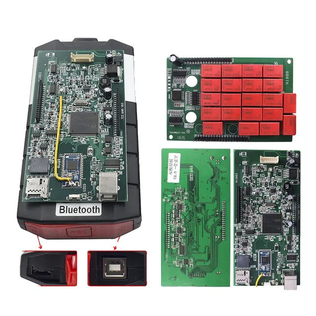 TCS Multidiag Pro 2022, Bluetooth-skanner, OBD2-diagnostikverktyg