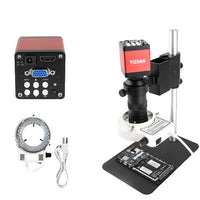 Digital Microscope, 48MP 4K Video Camera, LED Circular Lamp