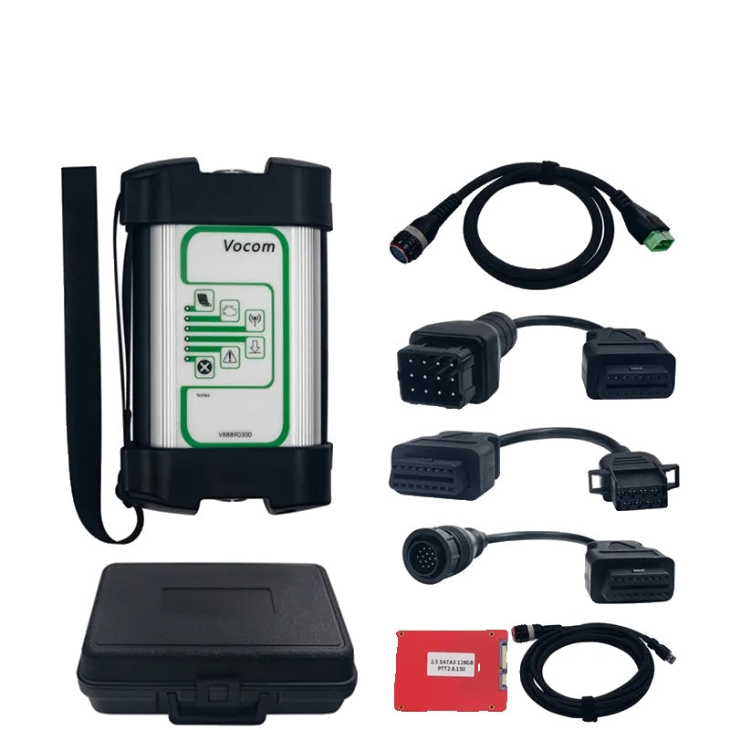 Volvo Vocom 88890300 Gränssnitt, Online-uppdatering, Lastbilsdiagnostikscanner