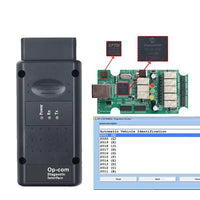 Opcom 2021, Auto-Diagnose-Scanner, FTDI FT232RQ Chip