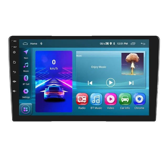 Radio auto, Android 12, GPS