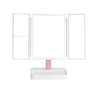 Vanity Mirror, LED Light, 3 Folding