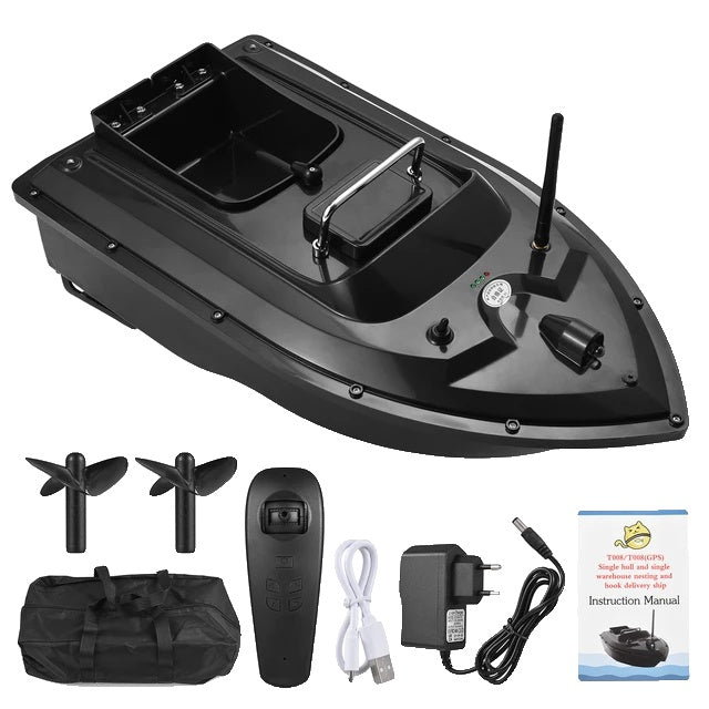 GPS Fishing Bait Boat, Single Bait Containers, Remote Control