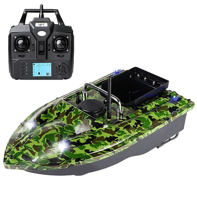 GPS Fishing Bait Boat, Single Bait Containers, Remote Control