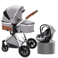 Baby kinderwagen, multifunctioneel, eenvoudig inklapbaar.