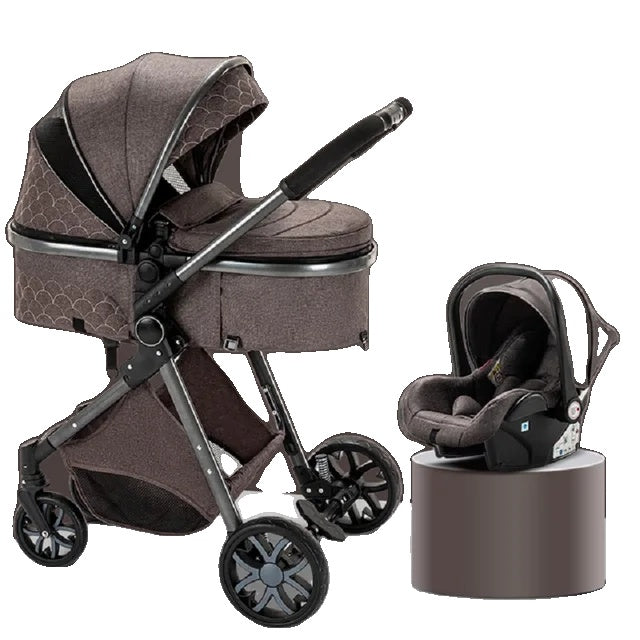 Baby kinderwagen, multifunctioneel, eenvoudig inklapbaar.