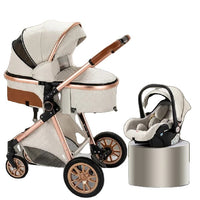 Baby kinderwagen, multifunctioneel, eenvoudig inklapbaar.