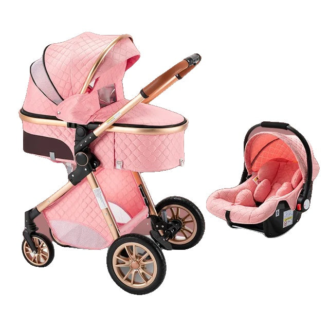 Baby kinderwagen, multifunctioneel, eenvoudig inklapbaar.