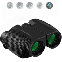 10X25 Binoculars BAK4 Prism - Low Light Night Vision, Waterproof for