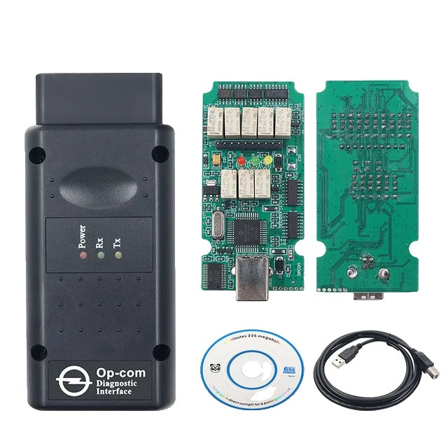 OPCOM V2021, Opel CAN-BUS OBD2 Code Reader, Flash Update