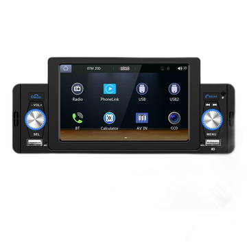 Radio auto MP5, conectivitate Bluetooth, integrare Carplay