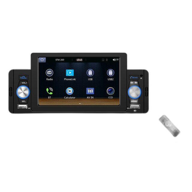 Bilradio MP5, Bluetooth-forbindelse, Carplay-integration