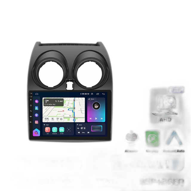 Bilradio Android, AI Stemme Videoafspiller, 4G Auto Carplay