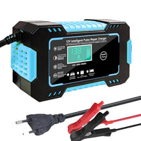 "Bilbatteriladdare, 12V, Fullt Automatisk, Digital Display"