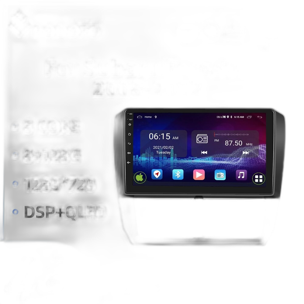 Bilradio Android Multimedia Spelare, GPS, WIFI