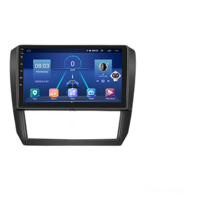 Bilradio Android Multimedia Afspiller, GPS, WIFI