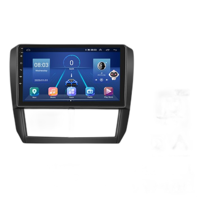 Auton radio Android-multimediasoitin, GPS, WIFI