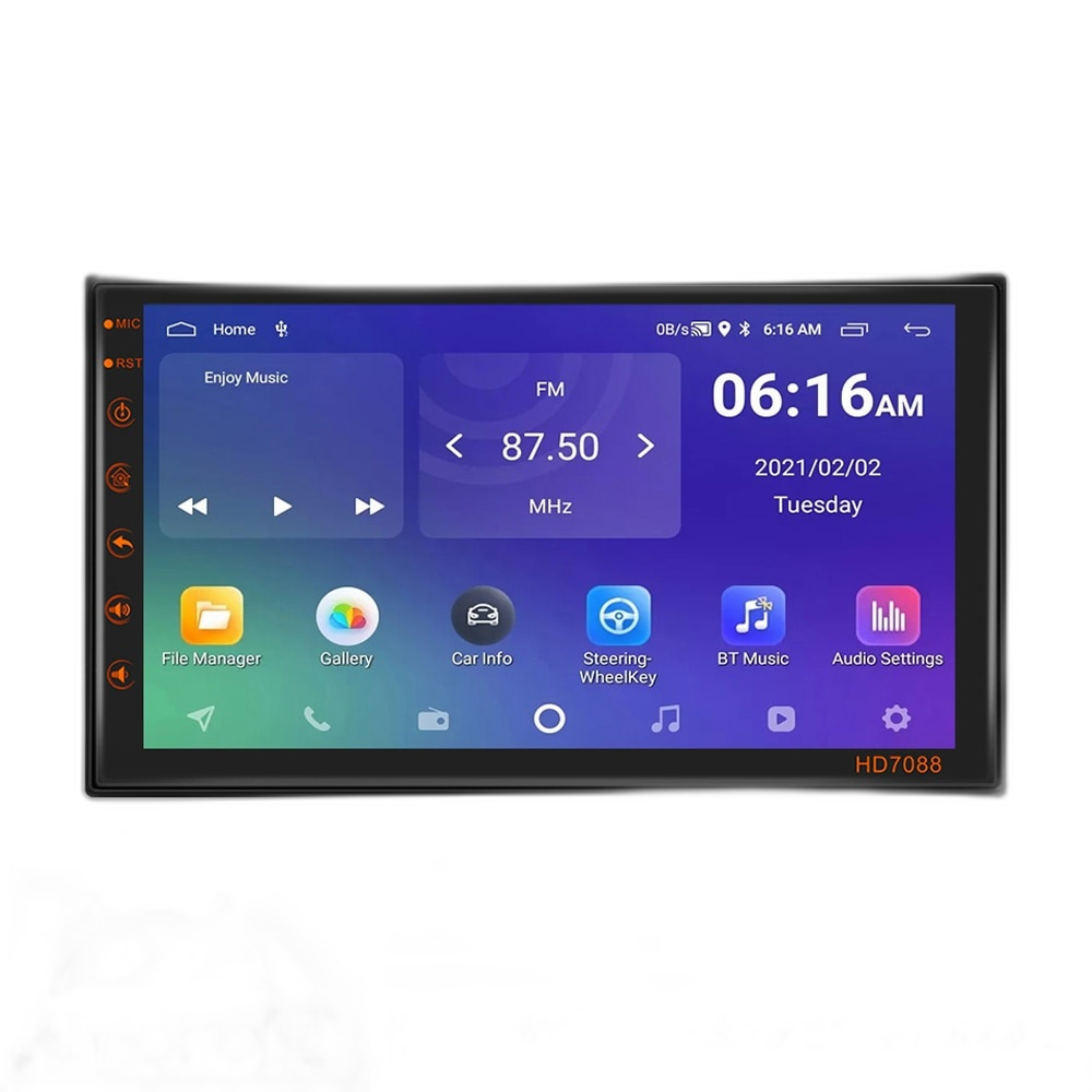 7 9 10 Android Autoradio - Podofo 2din Multimedia Video Player GPS Reco