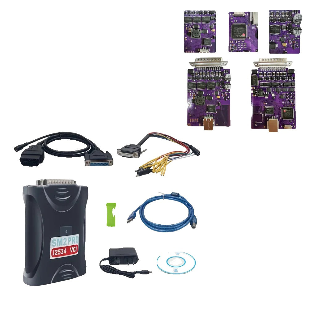 SM2 PRO J2534 VCI, Bil Ingeniørers ECU Programmer, Data Læs&Skriver